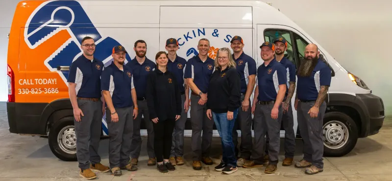 The Mackin & Sons crew